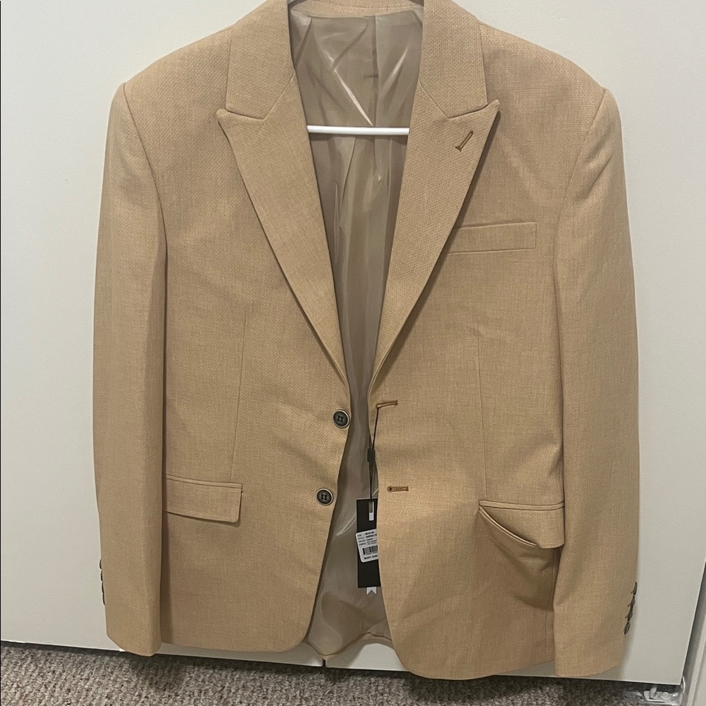 Classic Tan Men's Blazer Elie Balleh